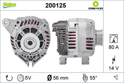 Alternator VALEO 200125