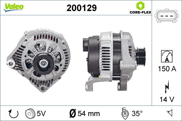 VALEO 200129 Alternator
