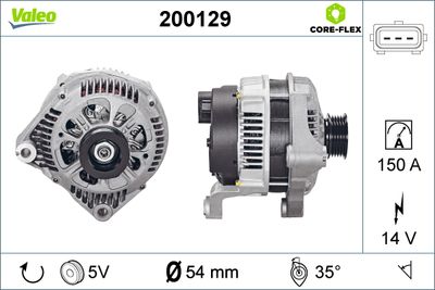Alternator VALEO 200129