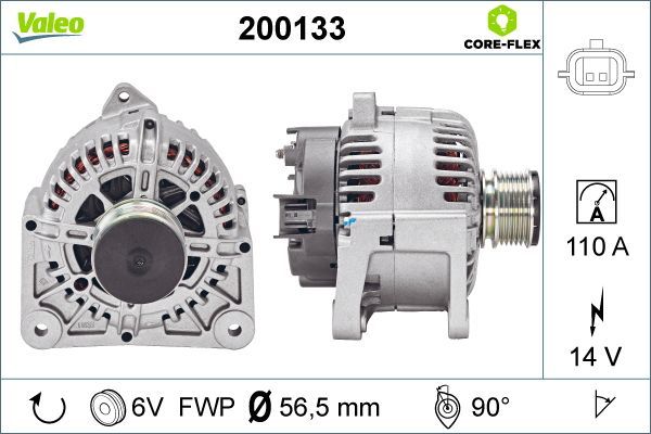 VALEO 200133 Alternator