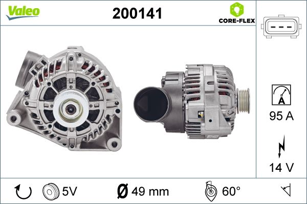VALEO 200141 Alternator