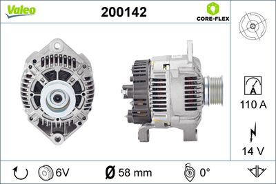 Alternator VALEO 200142