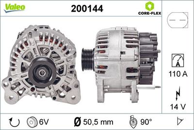 Alternator VALEO 200144