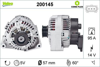 Alternator VALEO 200145