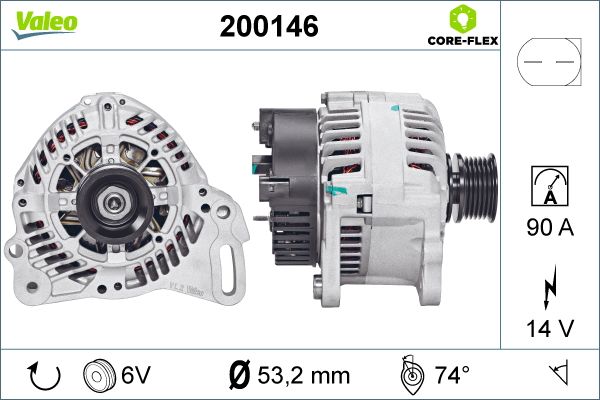 VALEO 200146 Alternator