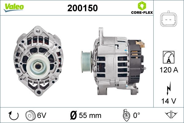 VALEO 200150 Alternator