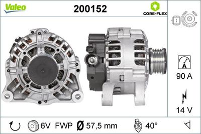 Alternator VALEO 200152