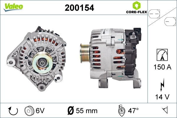 VALEO 200154 Alternator