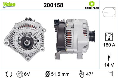Alternator VALEO 200158