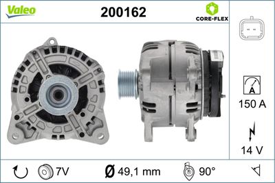 Alternator VALEO 200162