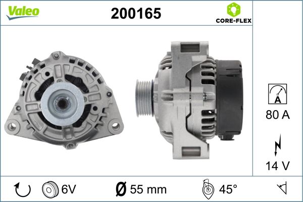 VALEO 200165 Alternator