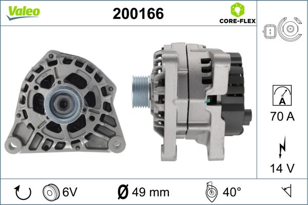 VALEO 200166 Alternator