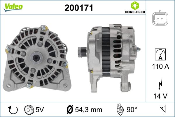 VALEO 200171 Alternator