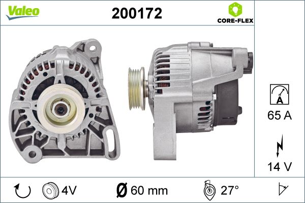 VALEO 200172 Alternator