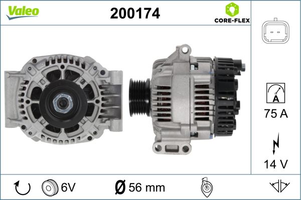 VALEO 200174 Alternator