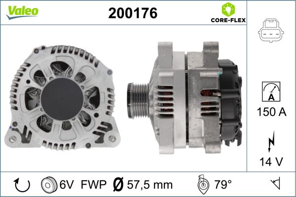 VALEO 200176 Alternator