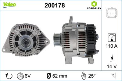 Alternator VALEO 200178