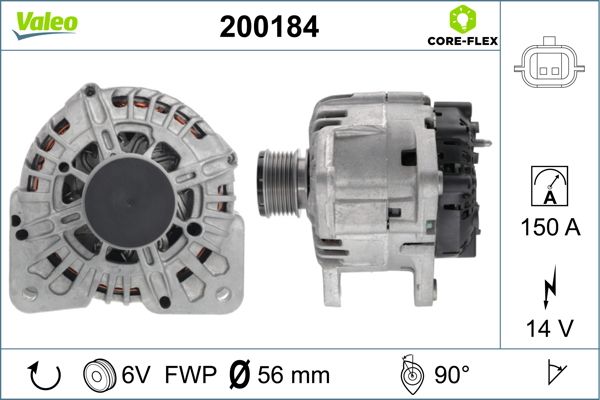 VALEO 200184 Alternator