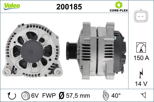 VALEO 200185 Alternator