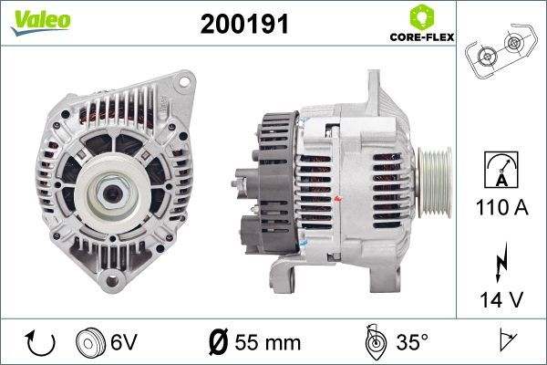 VALEO 200191 Alternator