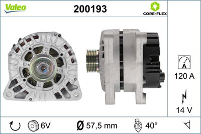 Alternator VALEO 200193