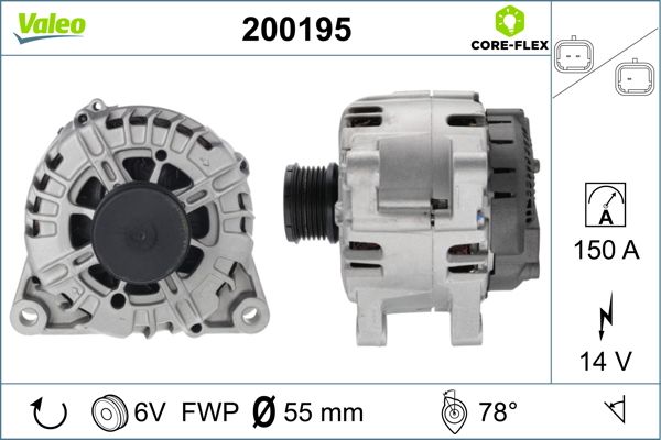 VALEO 200195 Alternator