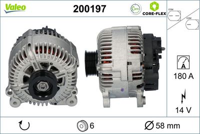 Alternator VALEO 200197