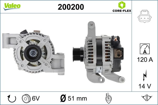 VALEO 200200 Alternator