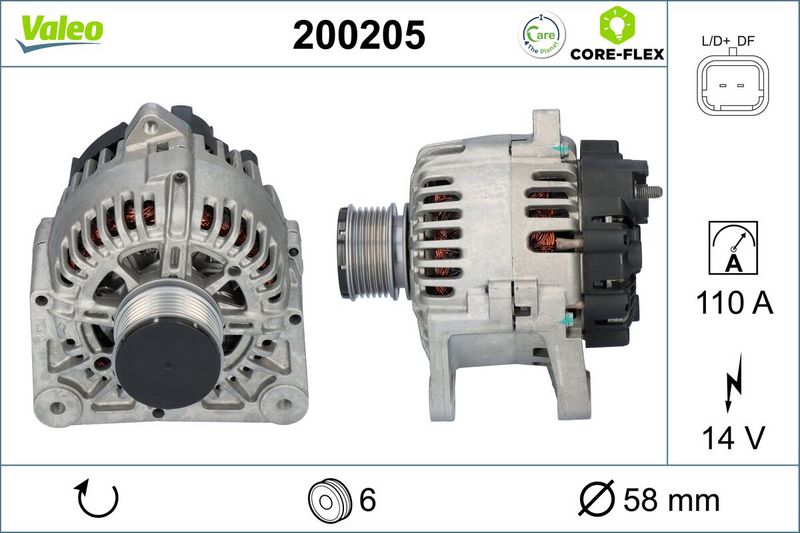 VALEO 200205 Alternator