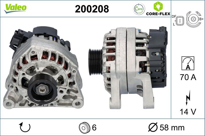VALEO 200208 Alternator
