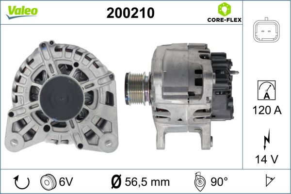 VALEO 200210 Alternator