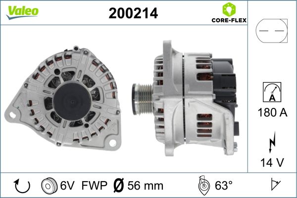 VALEO 200214 Alternator