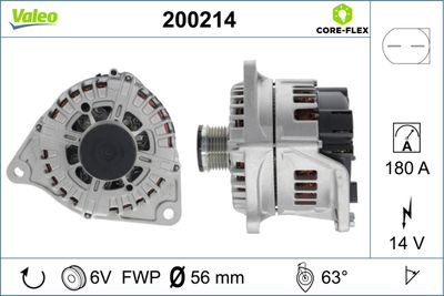 Alternator VALEO 200214