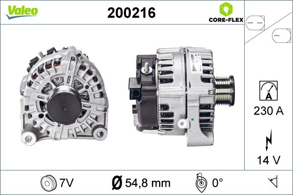 VALEO 200216 Alternator