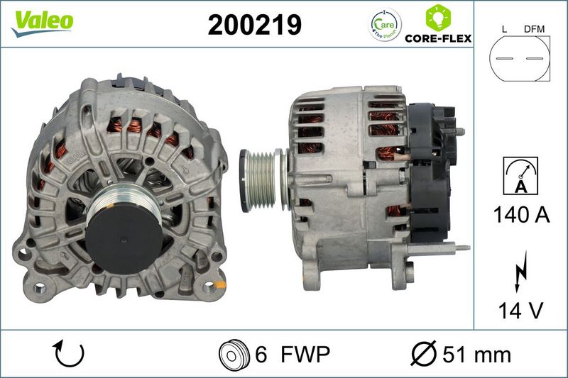 VALEO 200219 Alternator