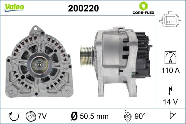 VALEO 200220 Alternator