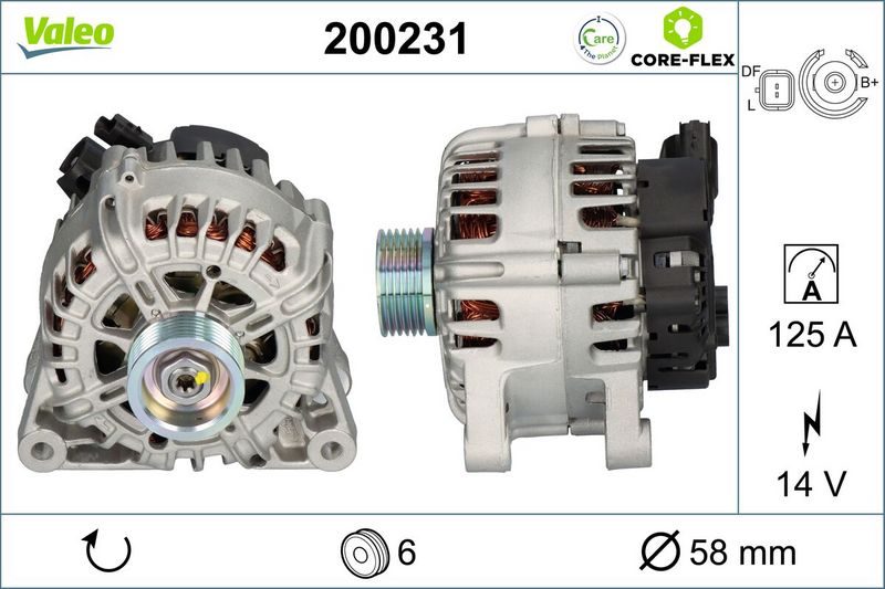 VALEO 200231 Alternator