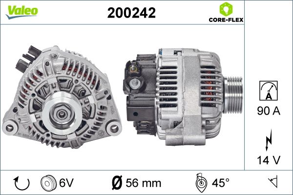 VALEO 200242 Alternator