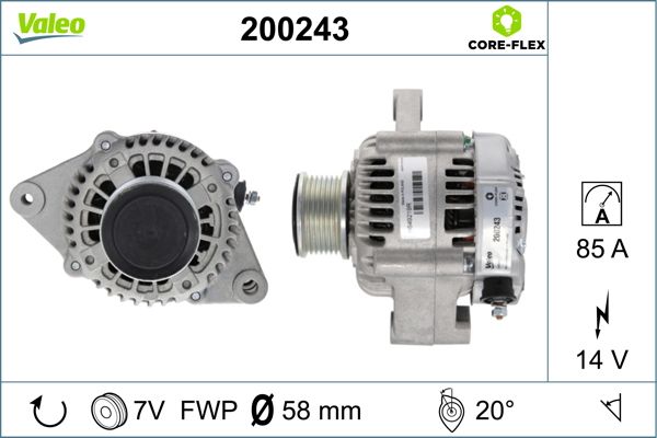 VALEO 200243 Alternator