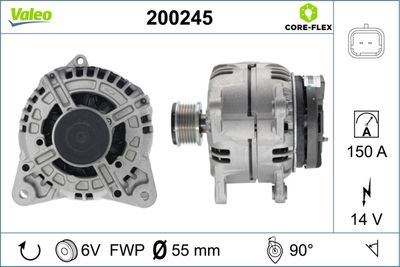 Alternator VALEO 200245