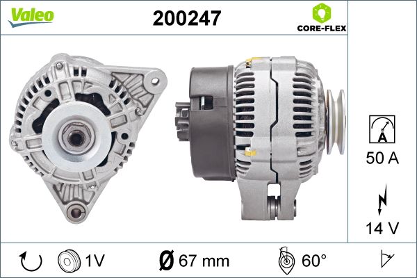 VALEO 200247 Alternator