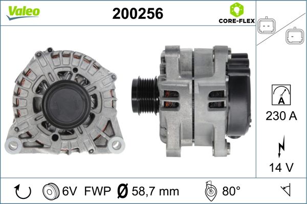 VALEO 200256 Alternator