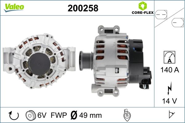 VALEO 200258 Alternator