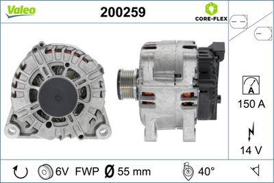 Alternator VALEO 200259