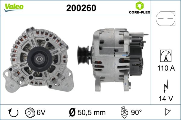 VALEO 200260 Alternator