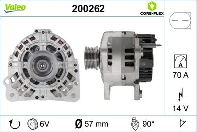 Alternator VALEO 200262
