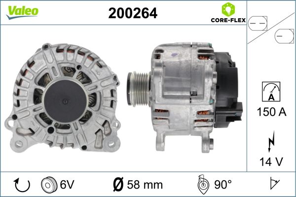 VALEO 200264 Alternator