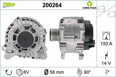 Alternator VALEO 200264