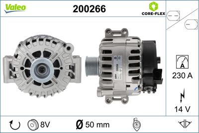Alternator VALEO 200266