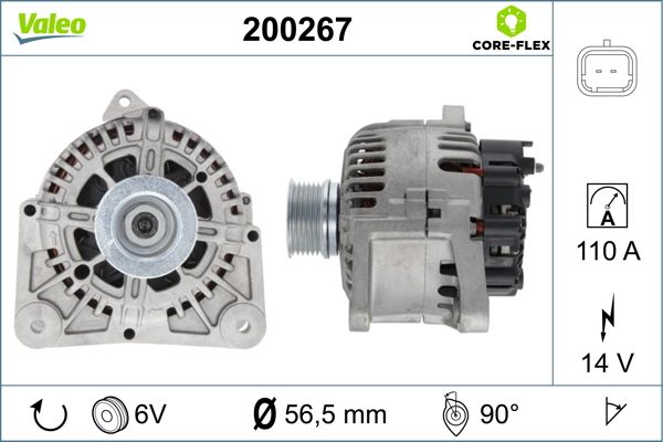 VALEO 200267 Alternator